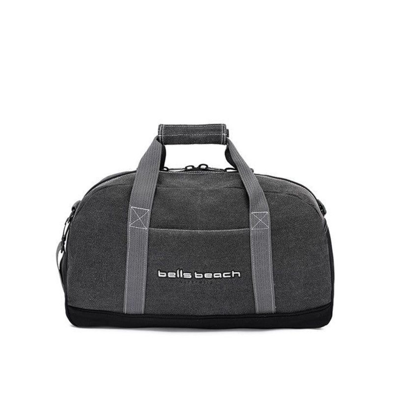 Bells Beach - Canvas Small Tote - charcoal