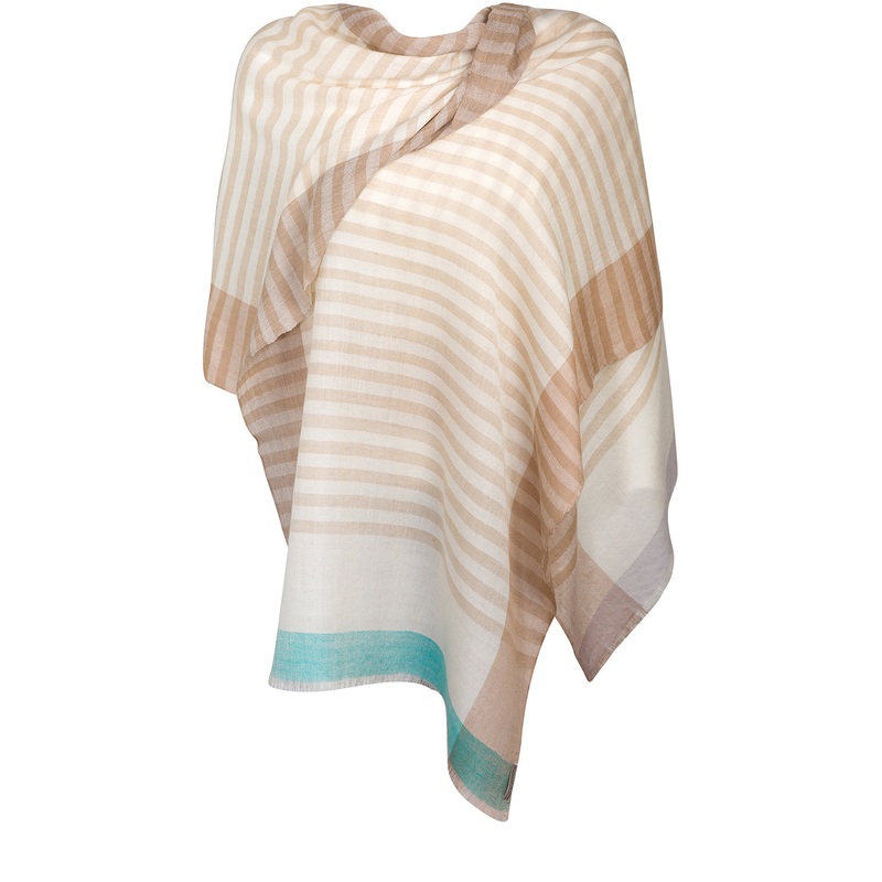 'Nebula' Cashmere & Merino Wool Shawl Wrap