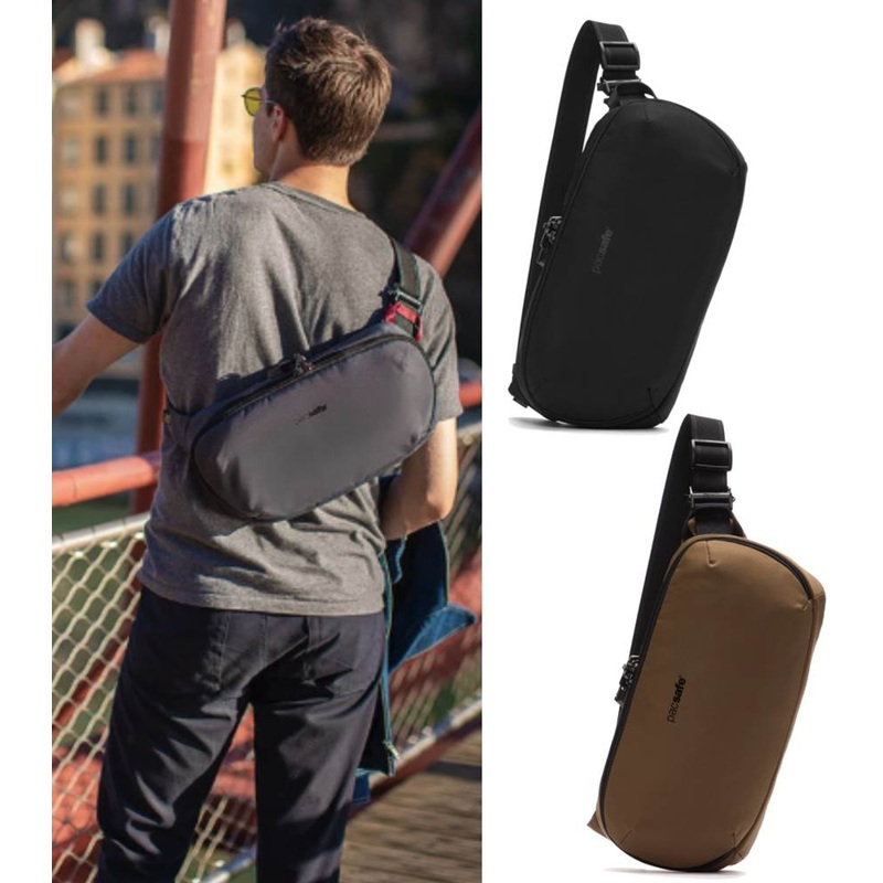PACSAFE METROSAFEX URBAN SLING in Black