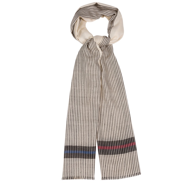 'Pixel' Cashmere & Merino Wool Pashmina