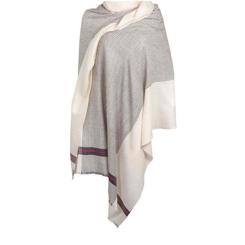 'Pixel' Cashmere & Merino Wool Throw
