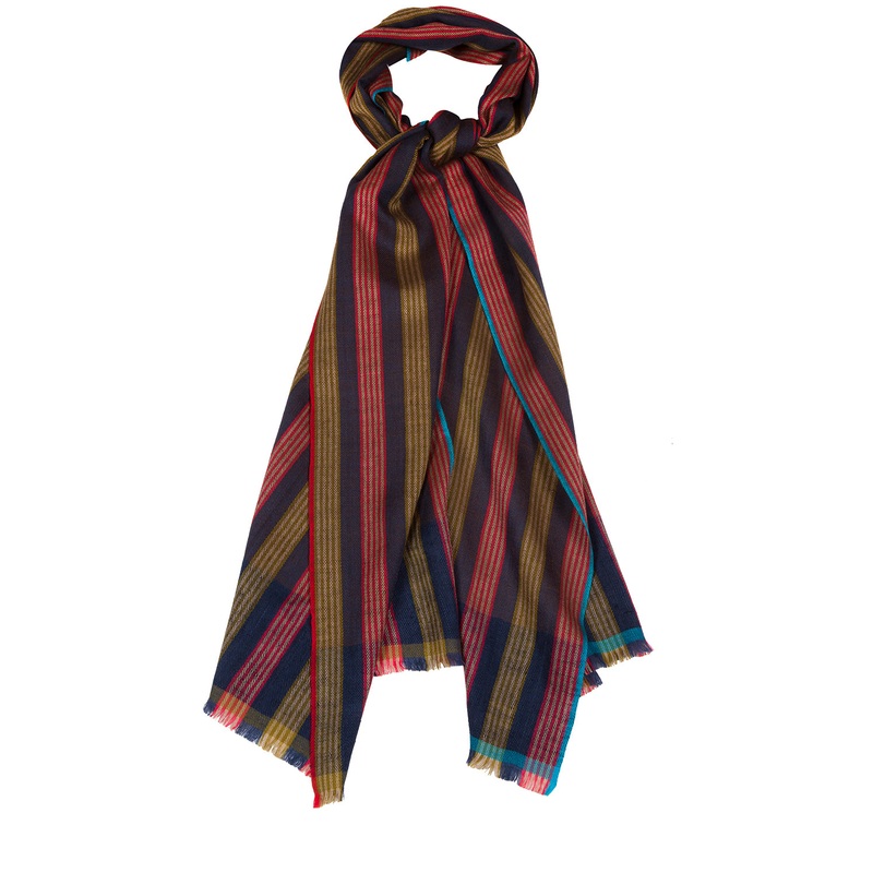 'Ratio' Cashmere & Merino Wool Pashmina
