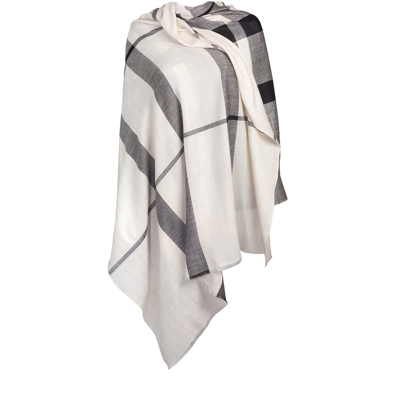 'Scale' Cashmere & Merino Wool Throw