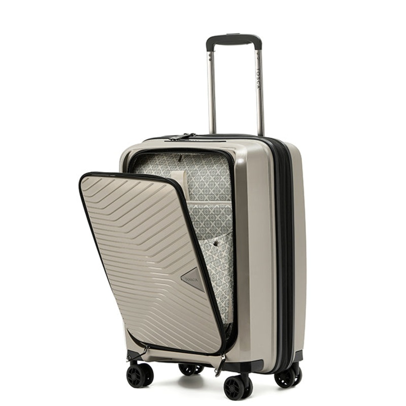 Tosca - Space X Laptop Front opening spinner - Champagne