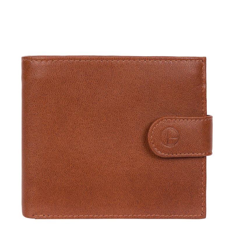 'Charles' Saddle Leather Bi-Fold Wallet