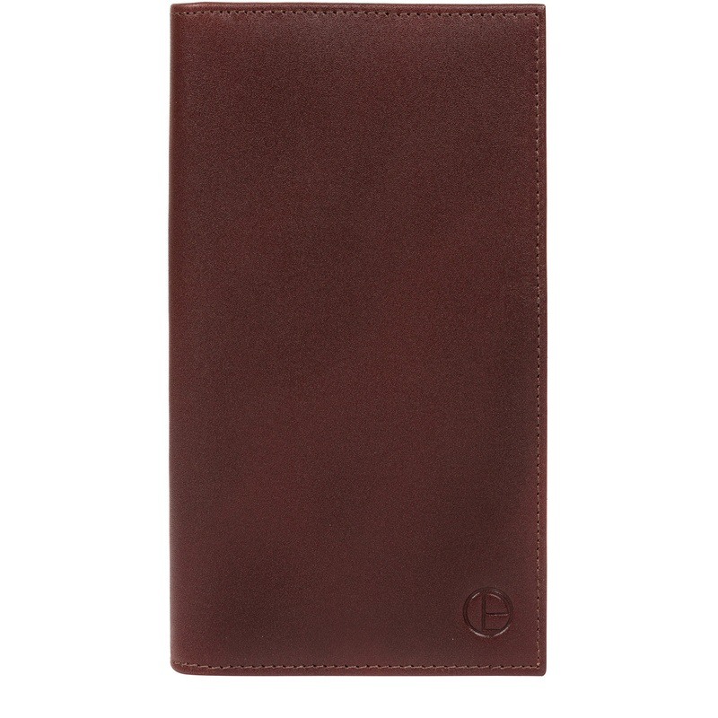 'Gregan' Brown Leather Breast Pocket Wallet