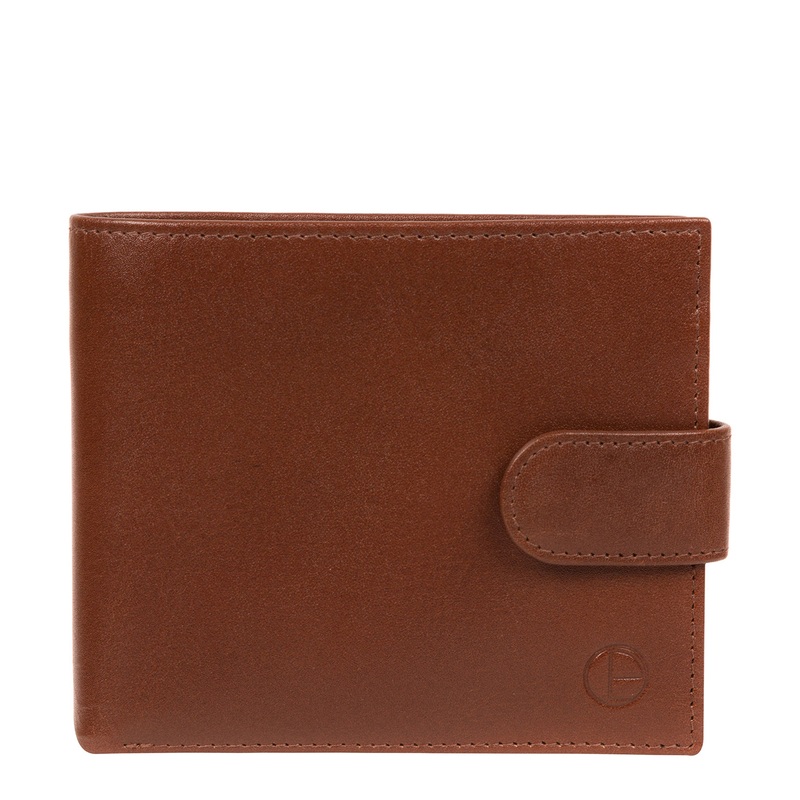 'Hooper' Tan Leather Wallet
