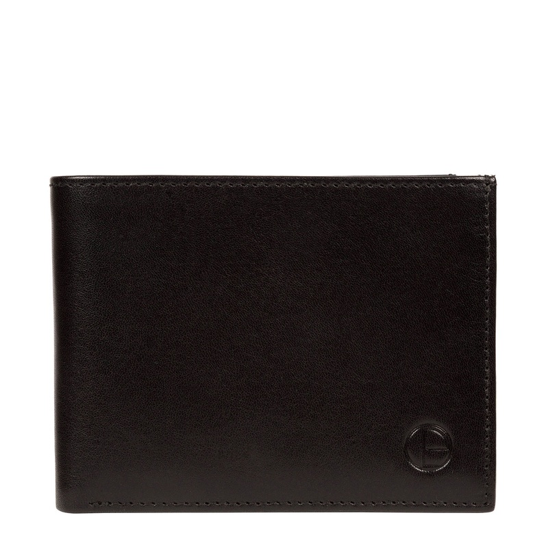 'Jones' Black Leather Wallet
