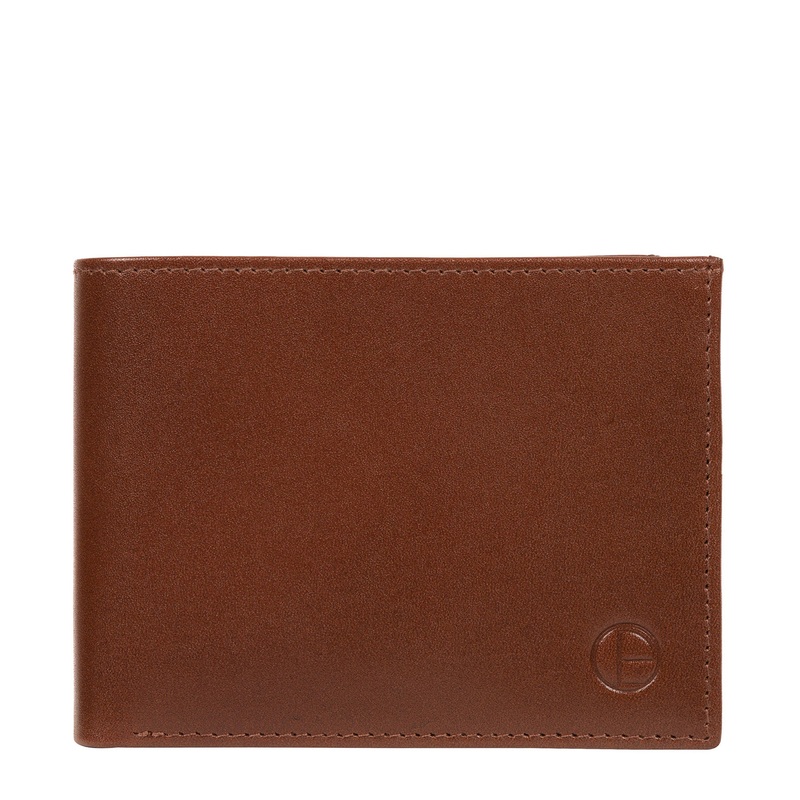 'Jones' Tan Leather Wallet