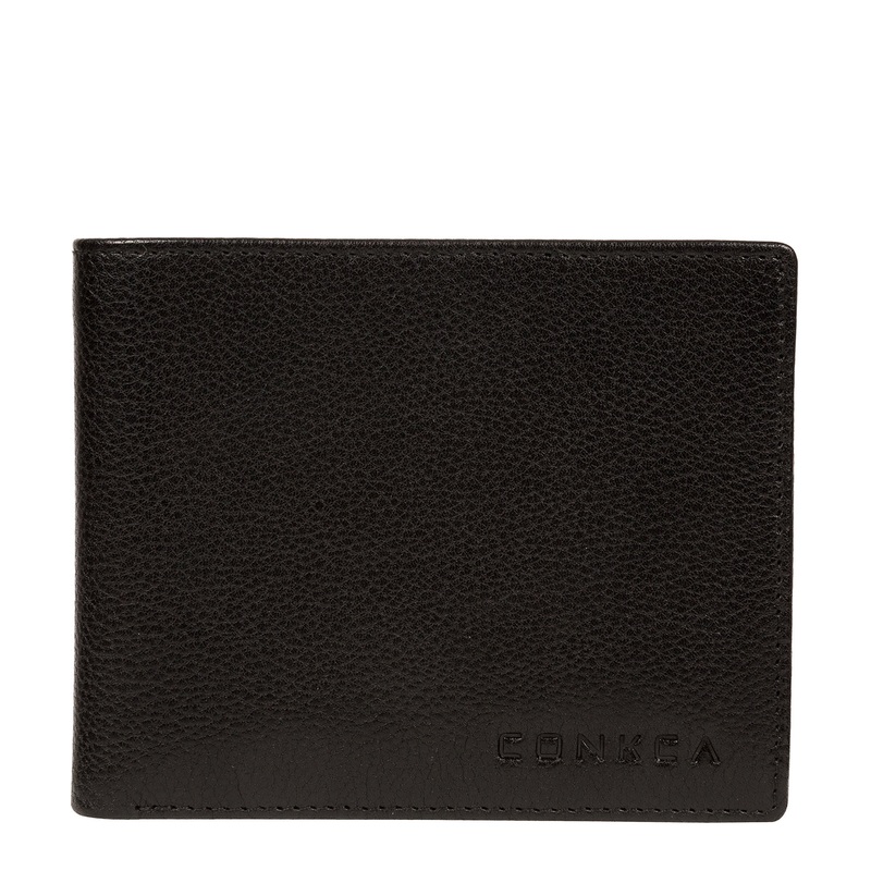 'Kingsley' Black Leather Wallet