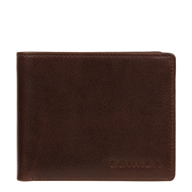 'Kingsley' Brown Leather Wallet