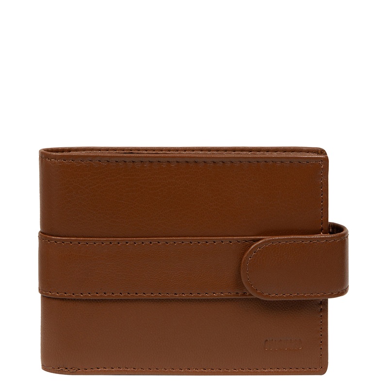 'Leo' Tan Leather Wallet