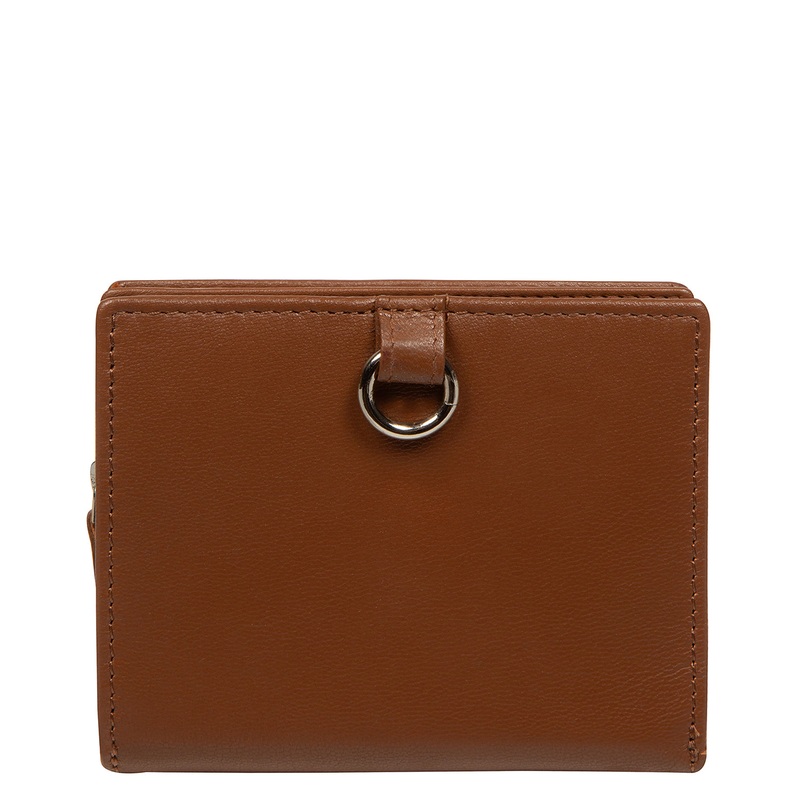 'Lucy' Tan Leather Purse