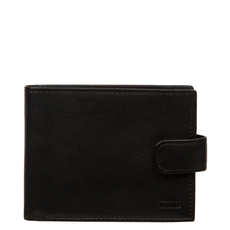 'Max' Black Leather Wallet