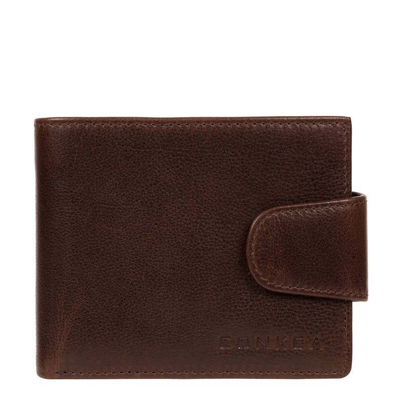 'Neeson' Brown Leather Wallet