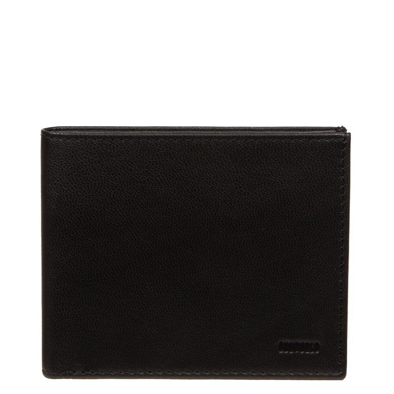 'Oliver' Black Leather Card Holder