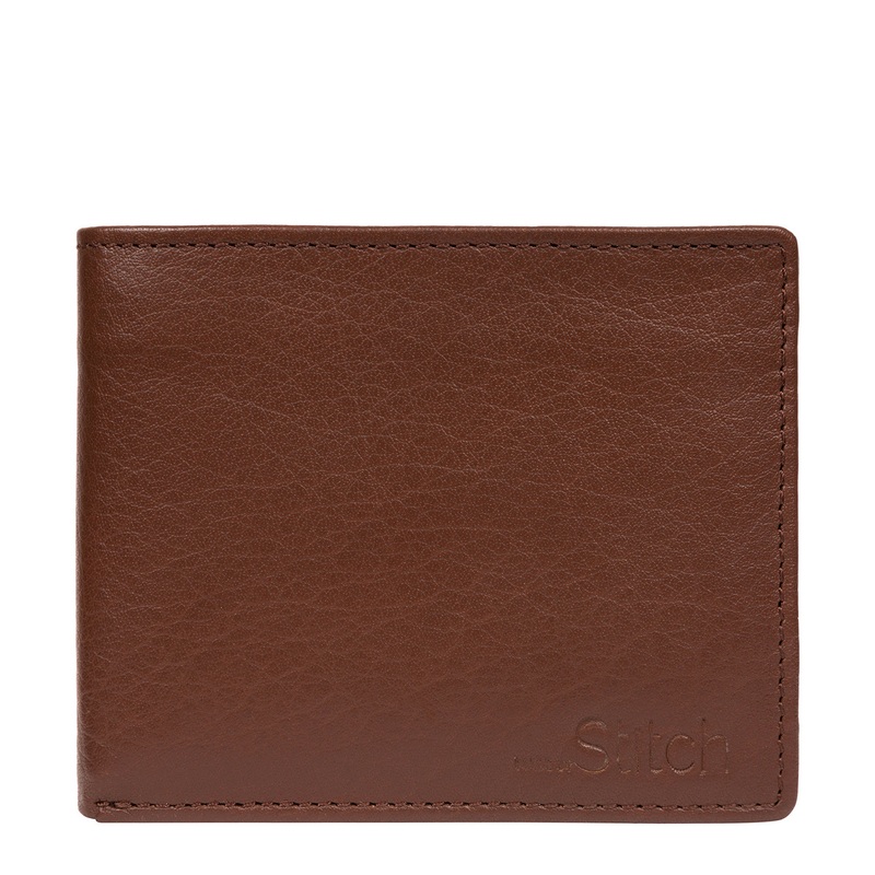 'Rossini' Brown Leather RFID Wallet