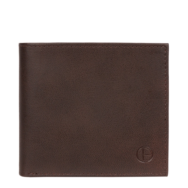 'Soloman' Vintage Brown Leather Bi-Fold Wallet