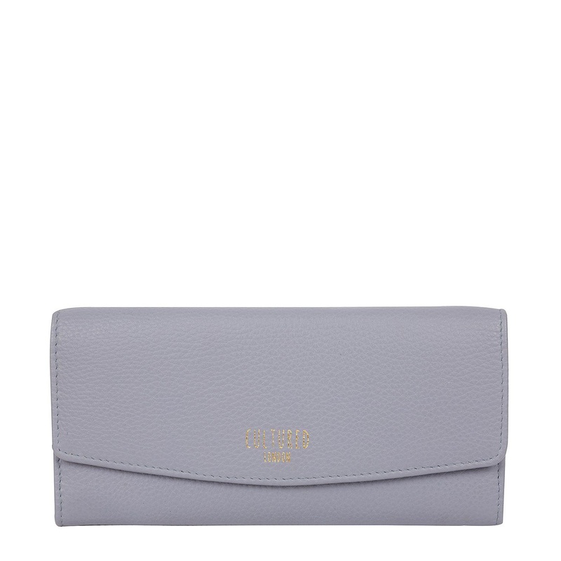 'Talulla' Pale Blue Leather Purse