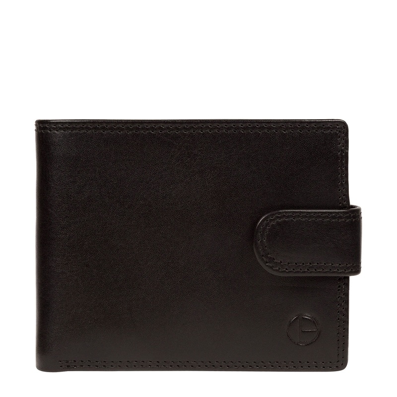 'Wilkinson' Black Leather Wallet