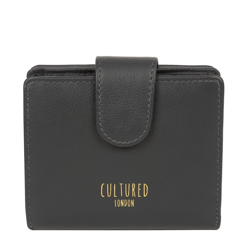 'Annalise' Admiral Navy Leather Purse