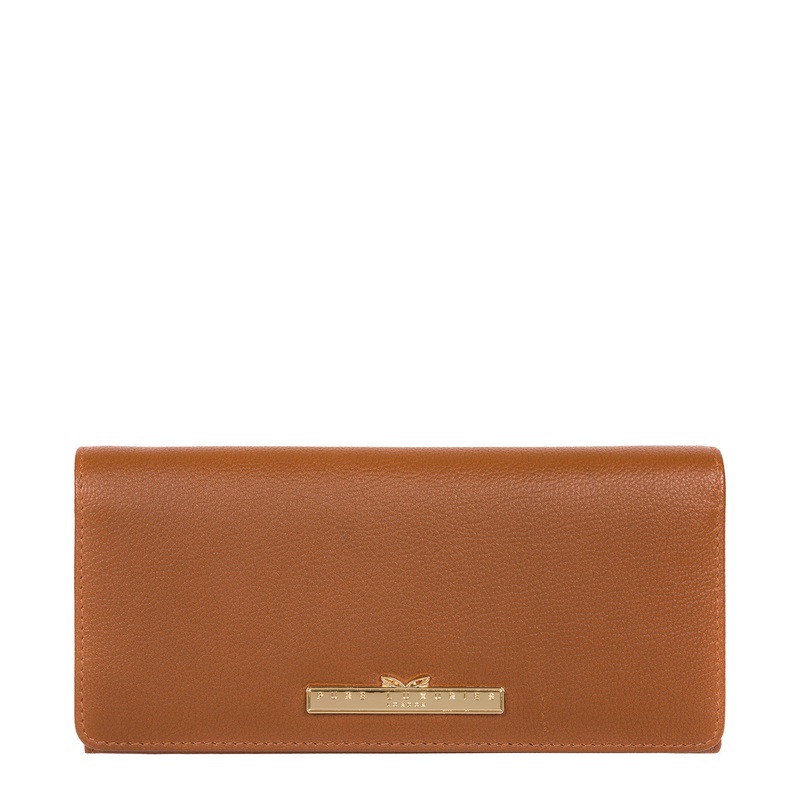 'Pipit' Tan Leather Bi-Fold Purse