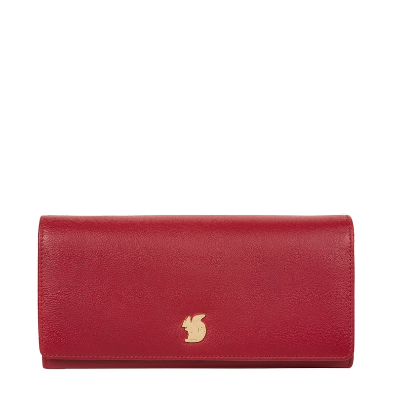 'Smith' Red Leather Purse