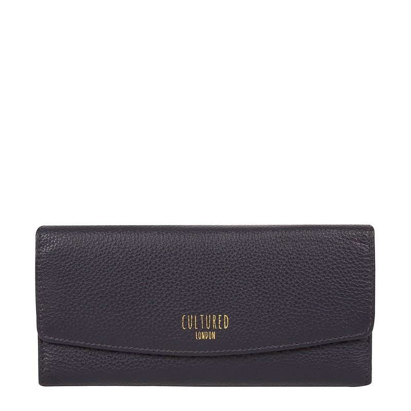 'Talulla' Oxford Blue Leather Purse