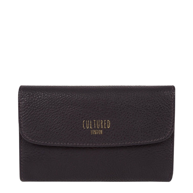 'Tatiana' Midnight Leather Purse
