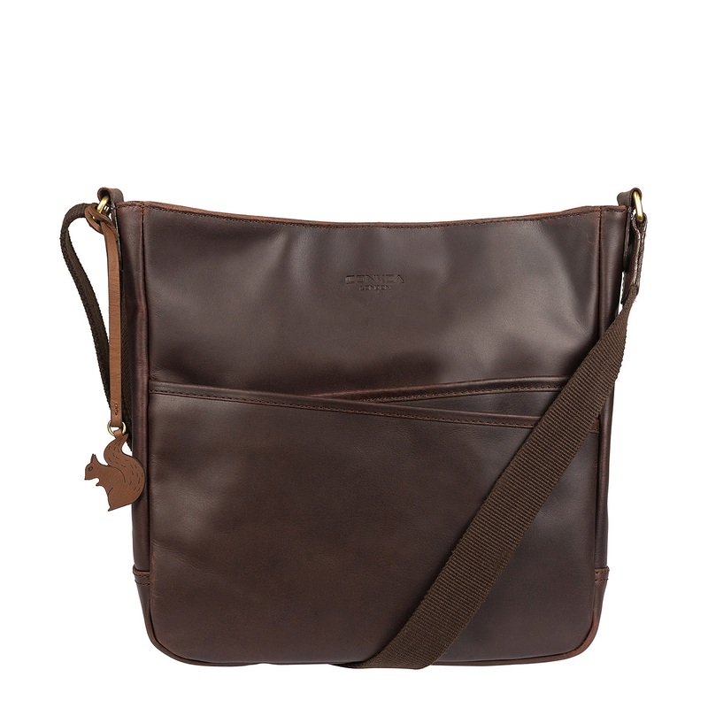 'Bow' Vintage Brown Handcrafted Leather Bag