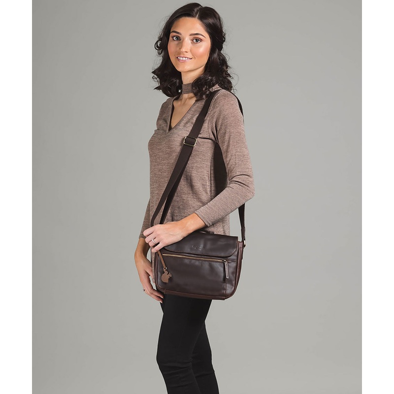 'Kite' Vintage Brown Handcrafted Leather Bag