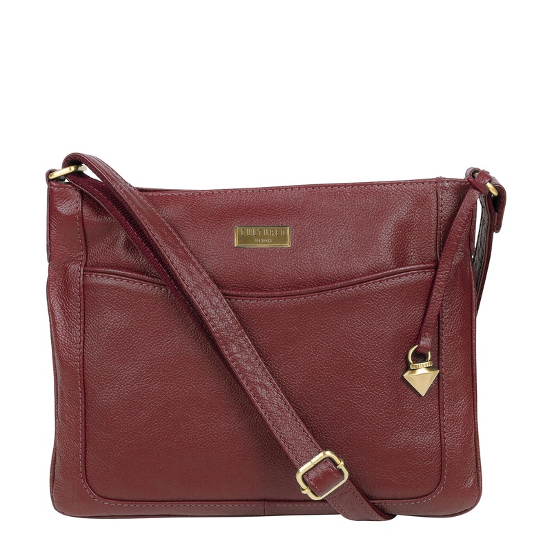 'Mireya' Ruby Red Cross Body Bag