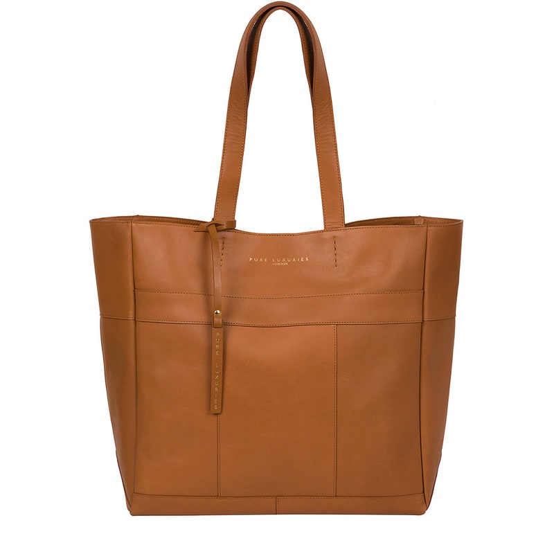 'Ripley' Saddle Tan Vegetable-Tanned Leather Extra-Large Shopper Bag