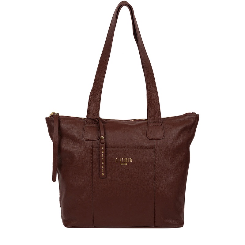 'Kensal' Rich Chestnut Leather Handbag