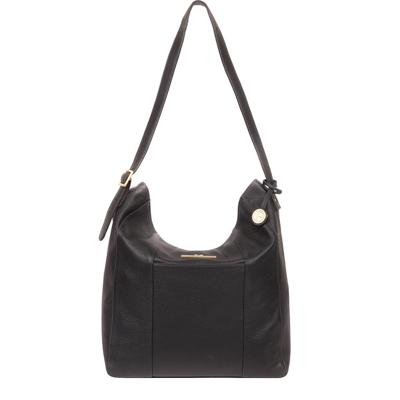 'Rachael' Midnight Blue Leather Shoulder Bag