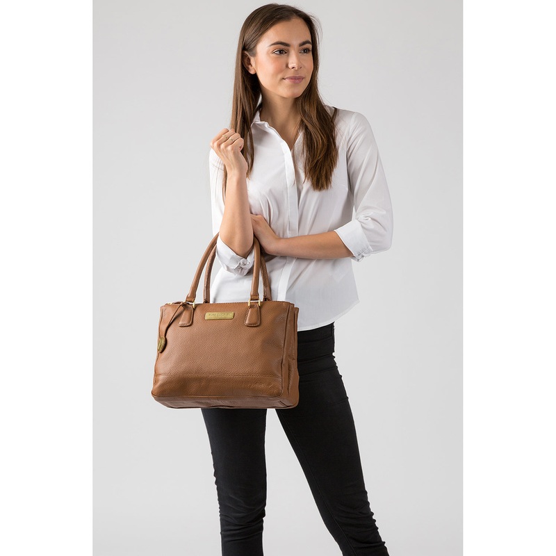 'Welbourne' Tan Leather Handbag