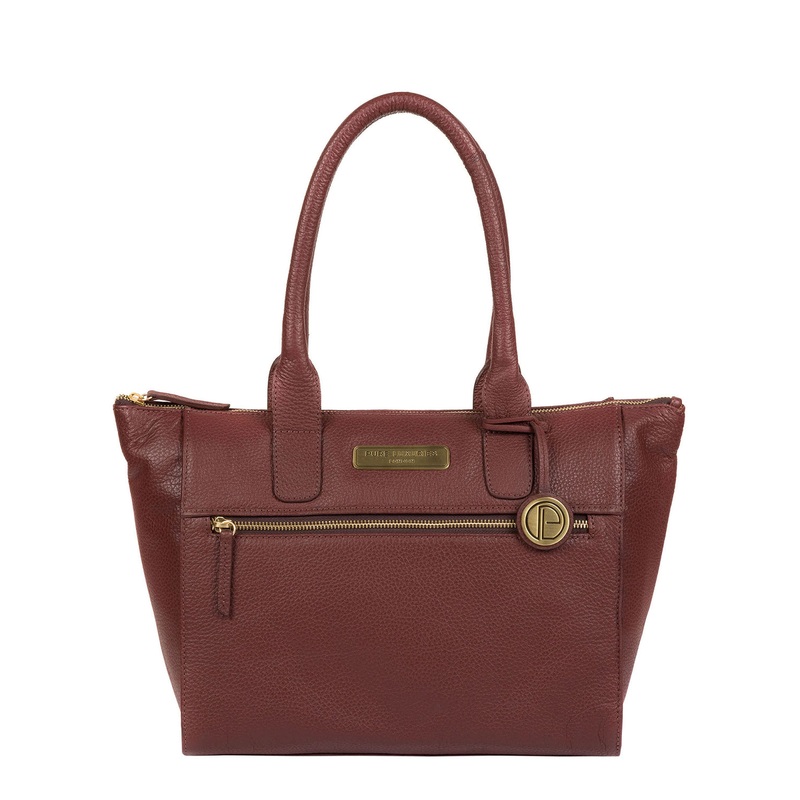 'Yeovil' Port Leather Tote Bag
