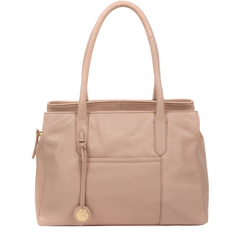 'Chatham' Blush Pink Leather Handbag