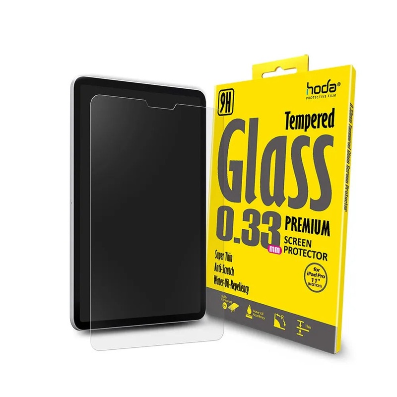 Hoda 0.33mm Clear Tempered Glass Screen Protector for iPad