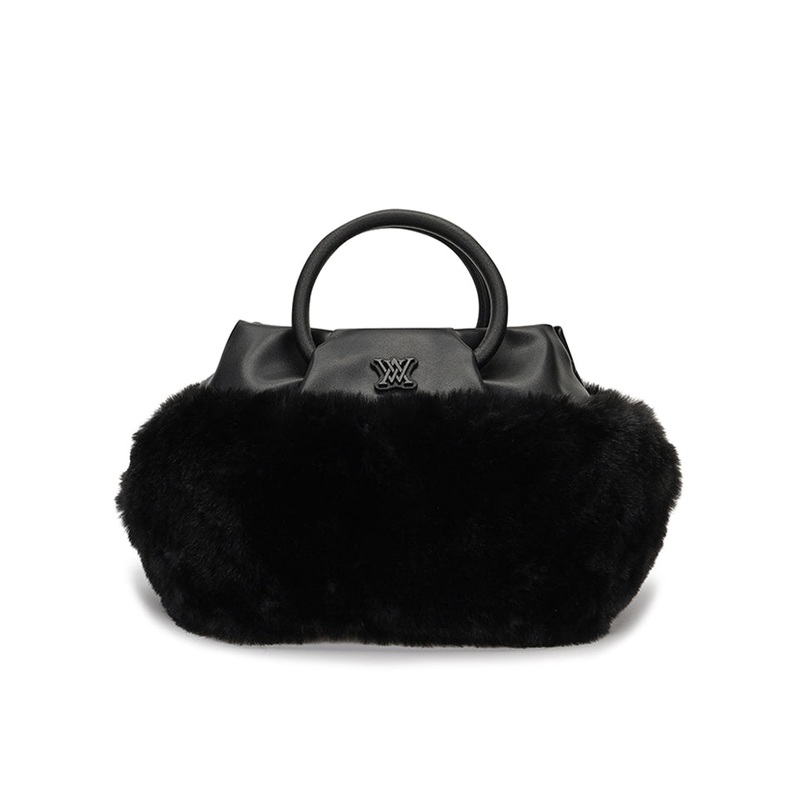 ANEW Golf Circle Curly Tote Bag - Black