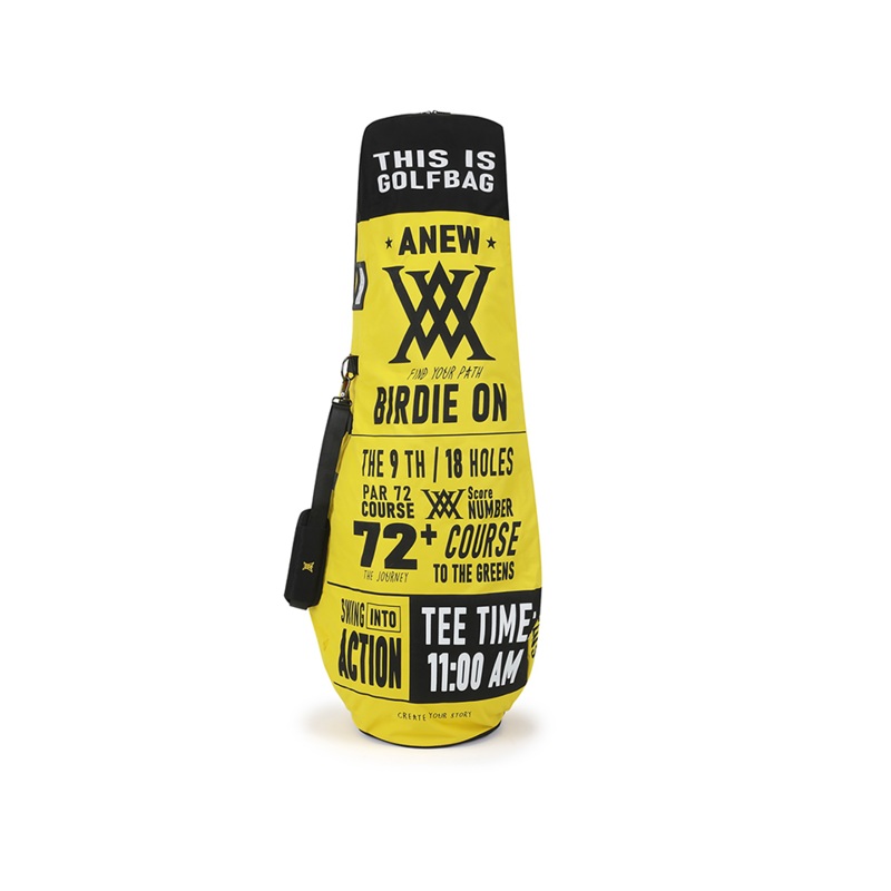 ANEW GOLF Uni Logo Graphic Aircover - Yellow