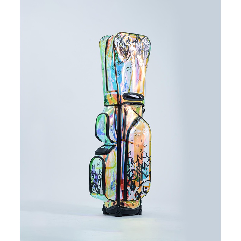 Omnix Luxury Cart Bag - Rainbow Black