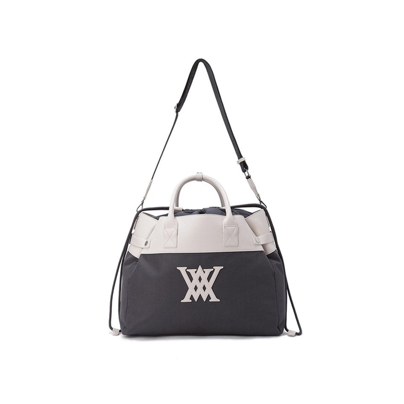 String Boston Bag - Gray