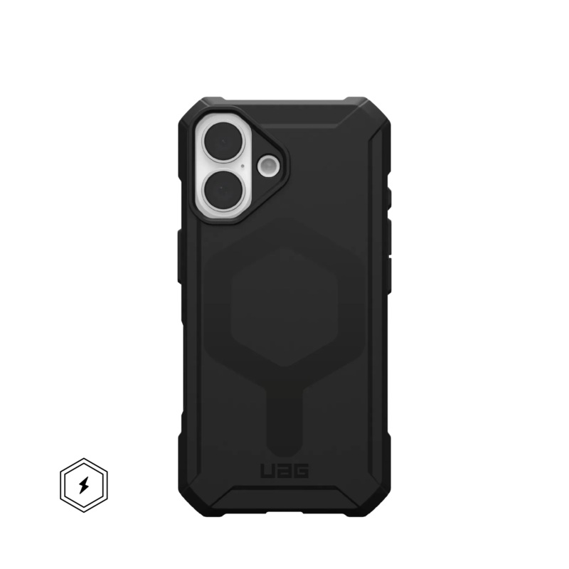 UAG iPhone 16 series Essential Armor Magsafe Case - Black