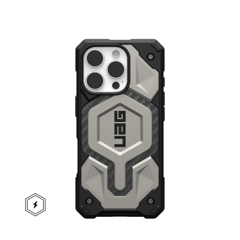 UAG iPhone 16 series Monarch Pro Case - Titanium