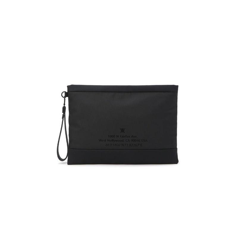 Uni Casual Clutch Bag - Black
