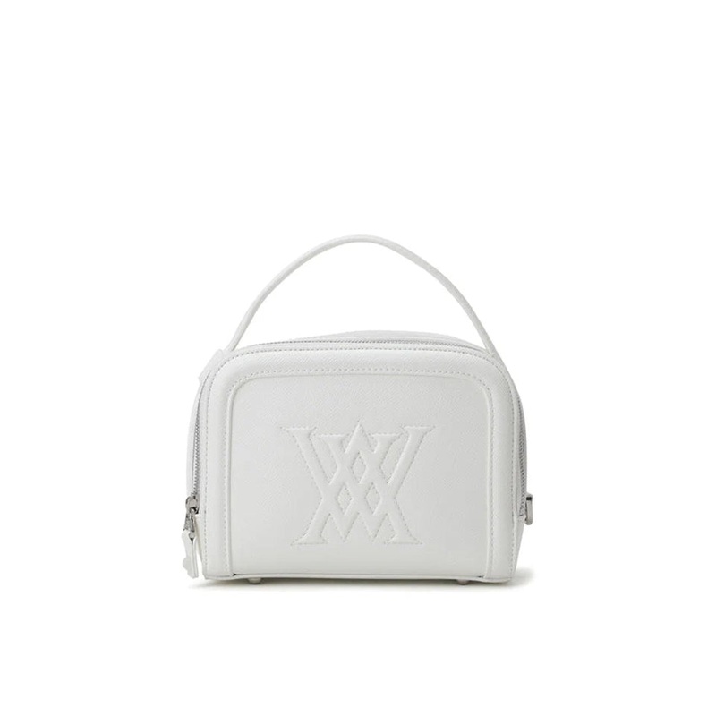 Unisex Mini Pouch Bag - White