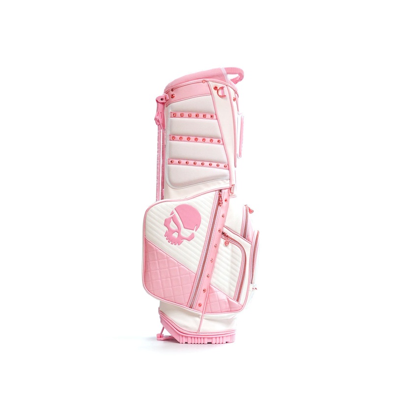 VARIATION Collection Stand Bag WHITE/PINK