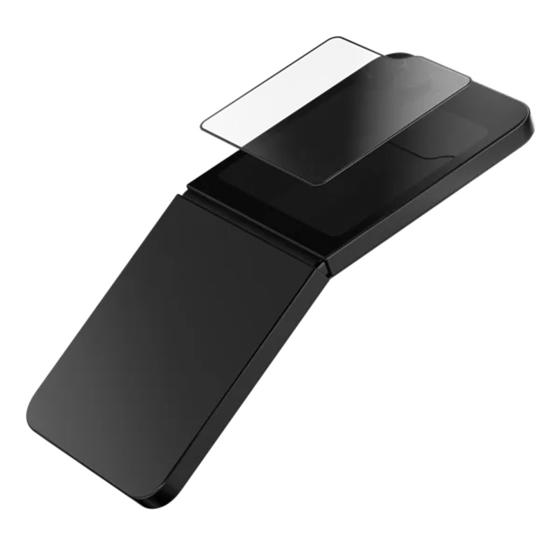 ZAGG Glass Plus Edge for Samsung Galaxy Z Flip 6 (Outside) - Clear