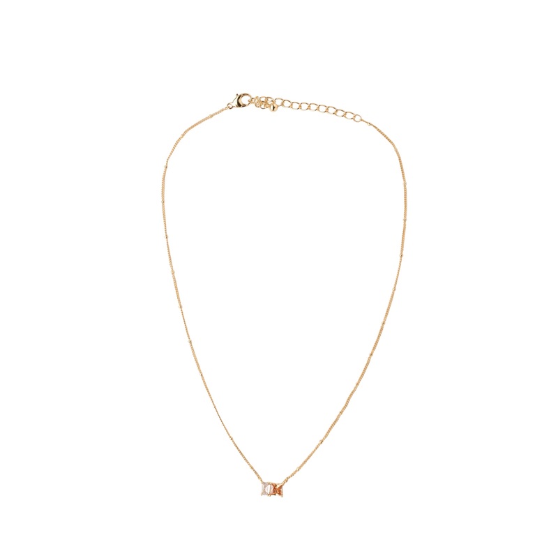 Elly Lou Celestial Necklace- Rose Beige